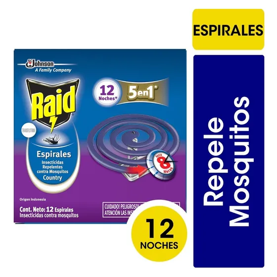 Espirales Raid Country Caja 12 Espirales