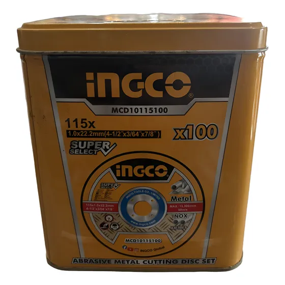 Disco De 115mm Para Metal Ingco