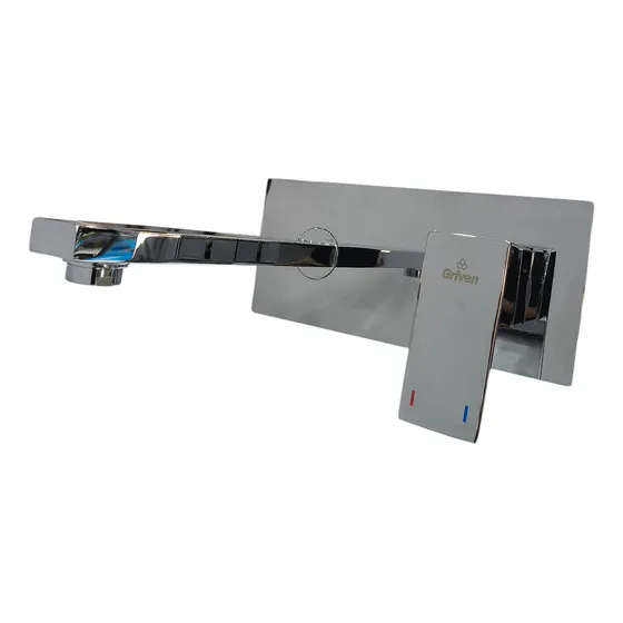 Llave Lavamanos Monomando Empotrado Pared Griven