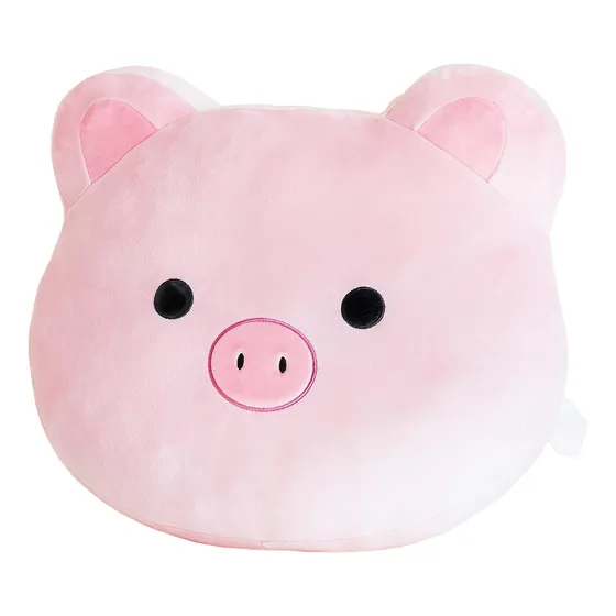 Almohada De Cerdo De Peluche Lazada, Suave, 15 Pulgadas, Reg