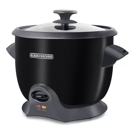 Olla Arrocera Black + Decker 20 Tazas Multiusos Negra Olla Arrocera Black + Decker 20 Tazas Multiusos Negra