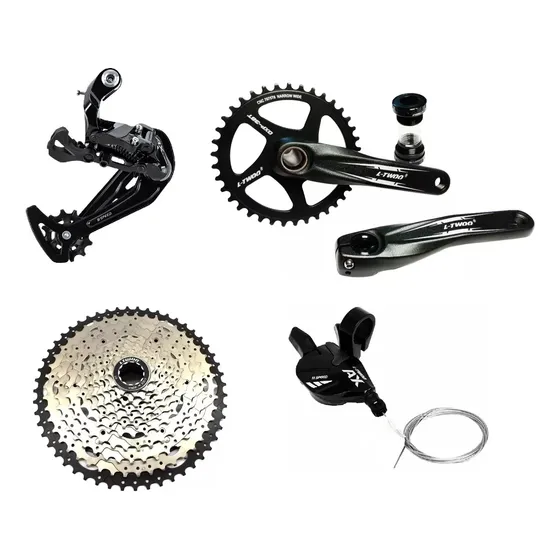Transmisión Ltwoo 1x11 Vel Ax Mtb Monoplato Grupo Kit Cambio