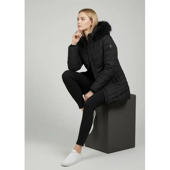 Parka O Chaqueta Larga De Dama Negras Impermeable Térmico