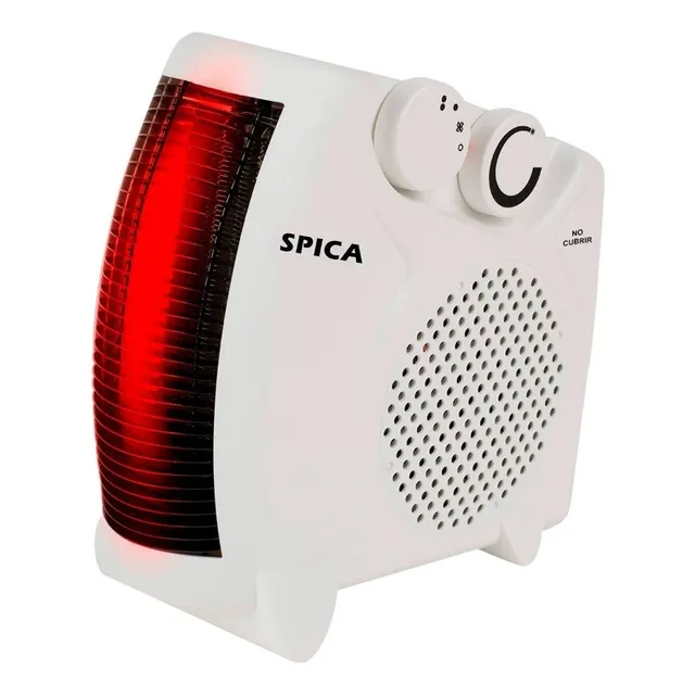 Caloventor Electrico Calefactor SPICA SP-1600 Ventilador 220V Color Blanco