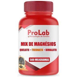 Mix De MagnĂ©sios 500 Mg Com 120 CĂĄpsulas - AutĂȘntico Mix De MagnĂ©sios 500 Mg Com 120 CĂĄpsulas - AutĂȘntico