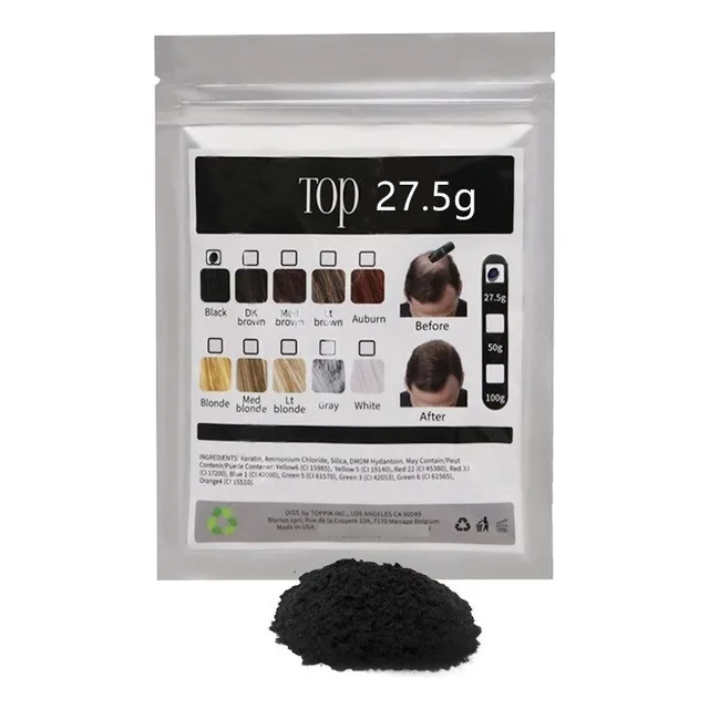 3 Fibras Capilar Toppik Castaño Oscuro (dark Brown)  27,5gr
