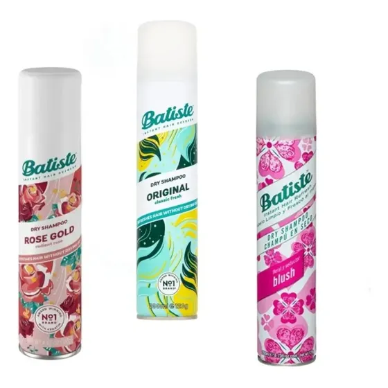 Shampoo En Seco Batiste Dry Variedad 200 Ml