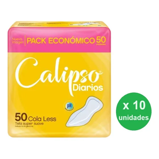 Protector Diario Calipso Colaless X50u- Pack X10u- Dh Tienda
