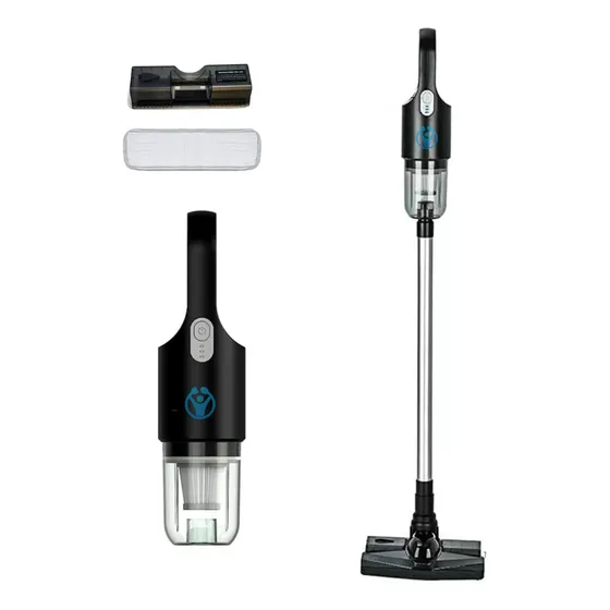 Aspiradora Multifuncion Recargable 3 En 1 Con Filtro Lavable Celeste
