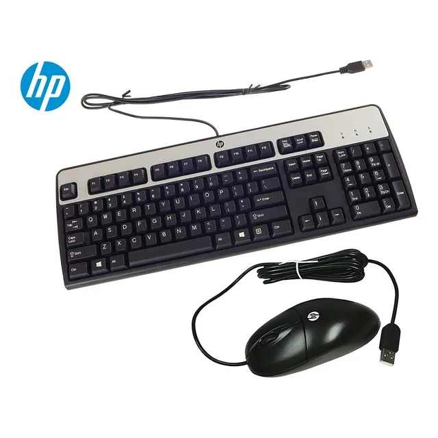 Teclado + Mouse Hp 631341-b21 Enterprise Usb Combo Inglés