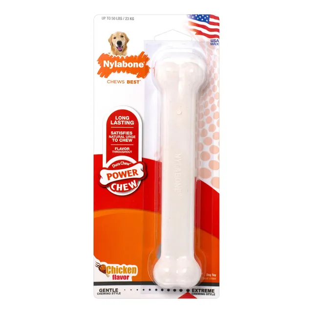 Juguete Hueso Pollo Limpieza Dental Sarro Perros Large