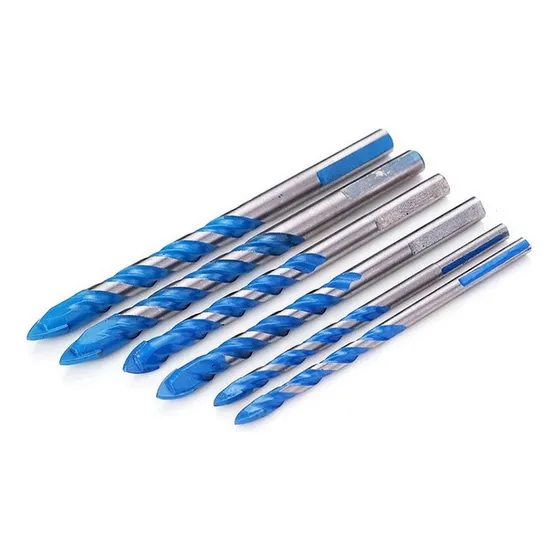 Jogo Kit Brocas Para Porcelanato Azulejo E Cerâmica 6 Peças