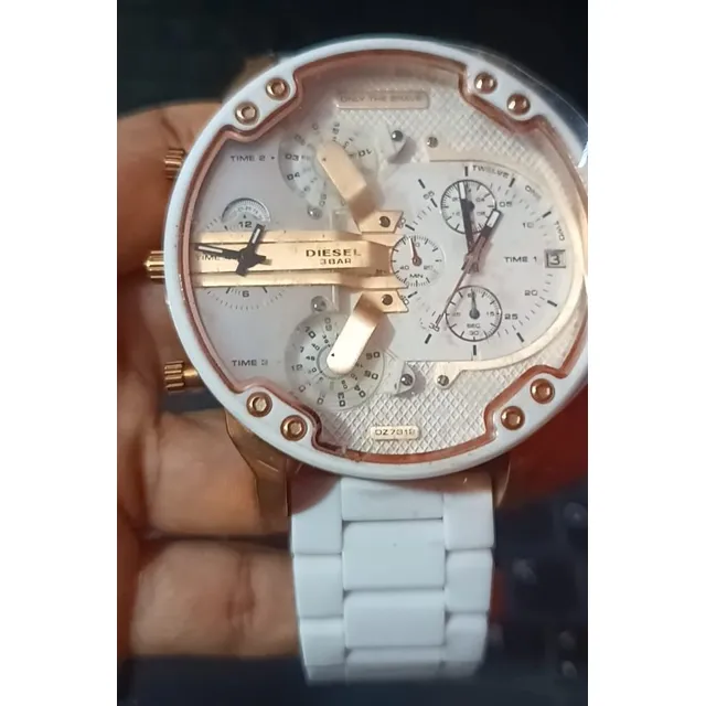 Diesel Reloj Blanco Mr.daddy 2.0 Cuarzo Aceroinox Cronógrafo