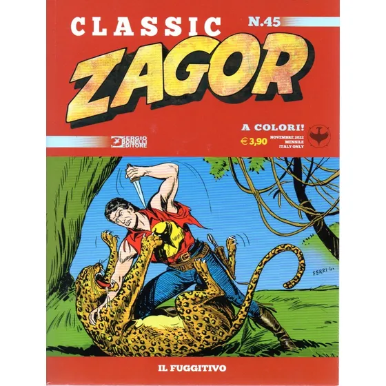 Zagor Classic, De Sergio Bonelli Editore. Editorial Sbe, Capa Mole Em Italiano, 2022