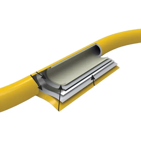 Tubo De Gas Multicapa Pex Al Pex De 1/2 Reemplazo Del Cobre