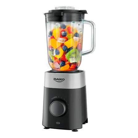 Liquidificador Dako 1200w 2 Litros Com Jarra De Vidro