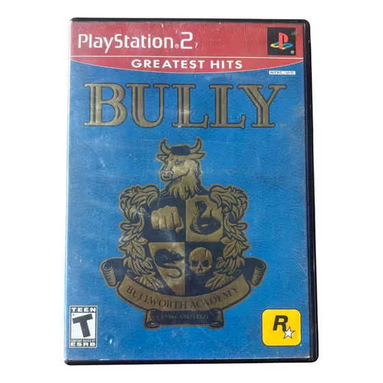 Bully Playstation 2 Jogo Original Mídia Física Ps2 Game Top