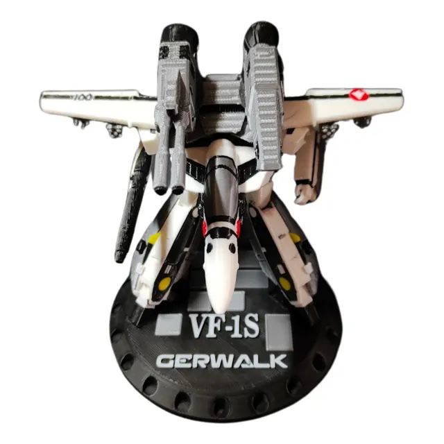 Varitech Roy Focker Vf1 Modo Guardian Escala 1/100 En Color.