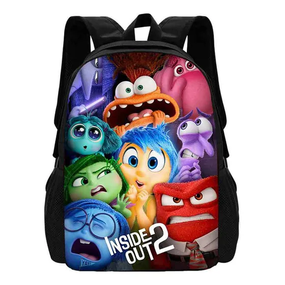 Mochila Escolar Intensamente Diseño De La Tela 10