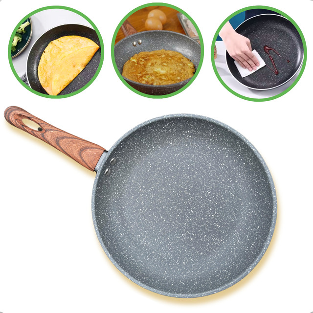 Frigideira Antiaderente Ceramica Indução Fogão Cooktop E Gás Frigideira Antiaderente Ceramica Indução Fogão Cooktop E Gás