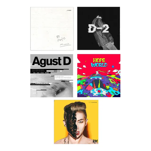 Bts Complete Rap Line Mixtapes: Rm|mono|hopeworld|agustd|d2