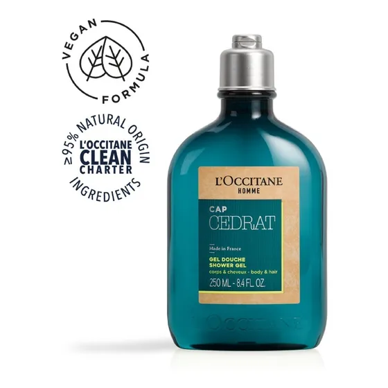 Gel de ducha Cap Cédrat 250 ml L'Occitane En Provence