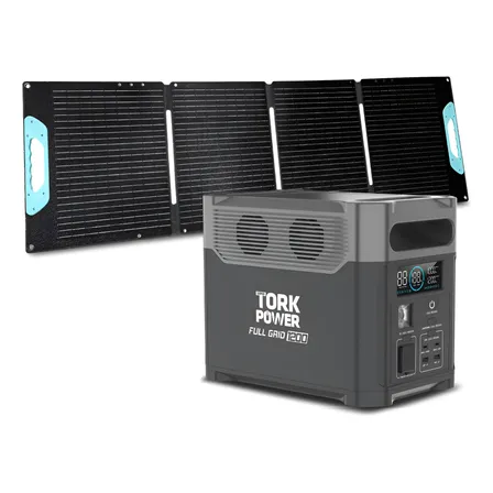 Kit Estação Energia Tork 1200w 127v Painel Solar 200w Ups Power Station