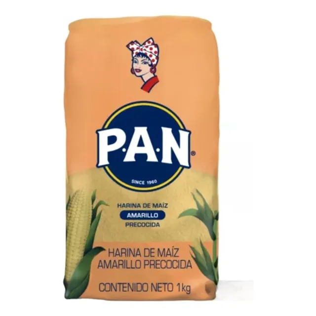 Harina De Maiz Pan Amarillo 1kg