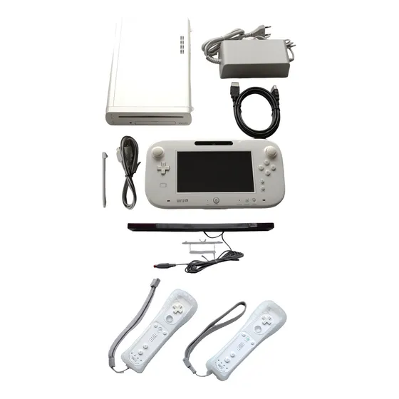 Nintendo Wii U Con Controles Wii Motion Plus Y Disco Duro