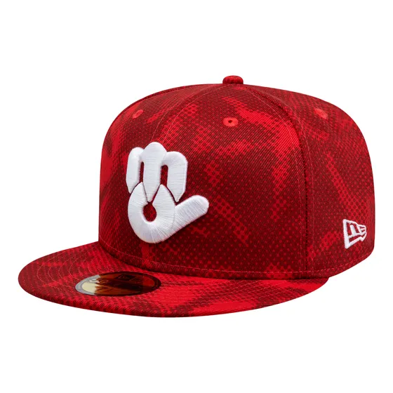 Gorra New Era Lmb 59fifty Diablos Rojos Del México Camo F... Rojo 7_1/2