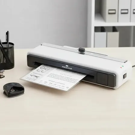 Plastificadora Laminadora A4 Mecolour Profissional 4 Em 1 280mm/min Plastificadora De Papel Para Uso Em Escritório