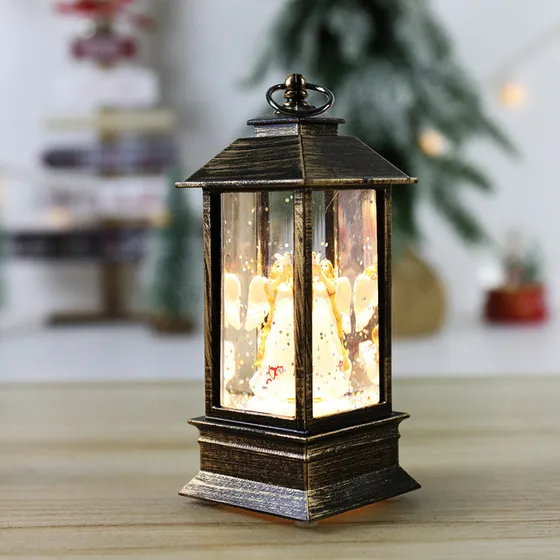 Gsd Christmas Time Farol Navideño Con Forma De Candelabro, N