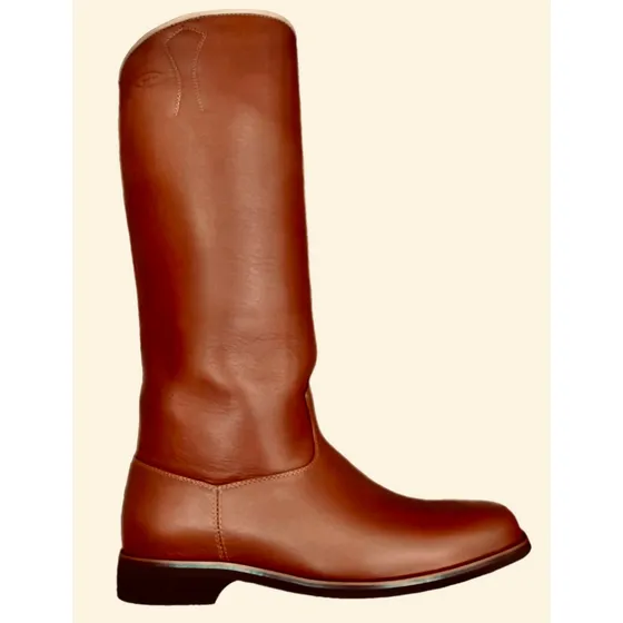 Bota Caña Armada Marrón