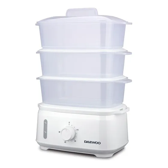 Vaporera Eléctrica Daewoo® Color Blanco Frecuencia SN