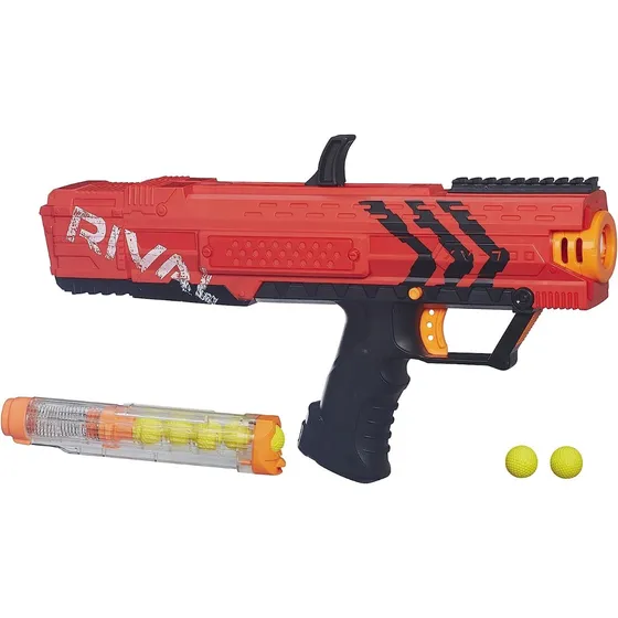 Lanzador Nerf Rival Apollo Vx-700, Color Rojo Usado