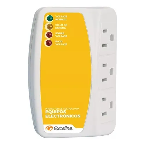 Protector De Voltaje Equipos Electronicos Exceline