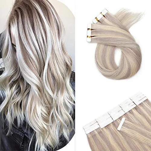 Cinta Peinada En Extensiones De Pelo 18 Pulgadas Wm1z8