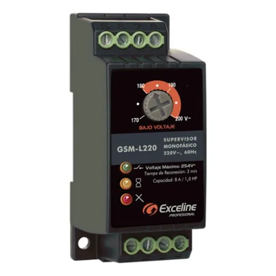 Supervisor De Voltaje 220v Monofasico A/a Bomba Compresor