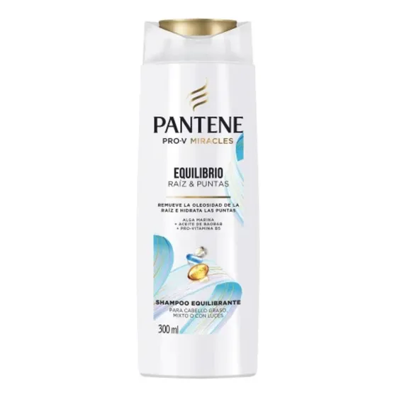 Shampoo Pantene Equilibrio Raíz Y Puntas 300 Ml