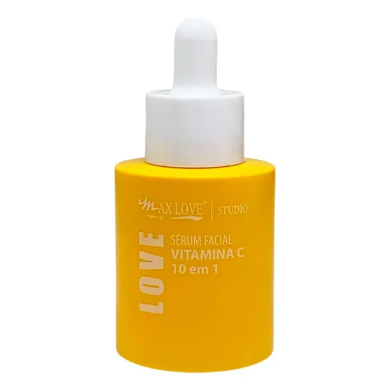 Serum Vitamina C 10 em 1 Facial Max Love Rosto Hidratante Tipo de pele Todo tipo de pele