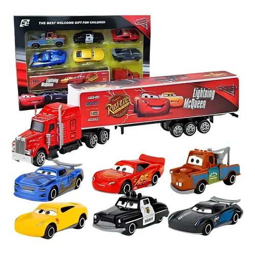 Children's Simulation 1:64 Small Car Set Gift Box Inertial S