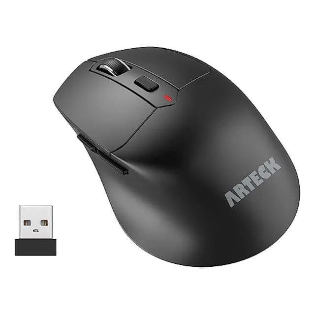 Arteck Ratón Inalámbrico 2.4g Con Receptor Nano