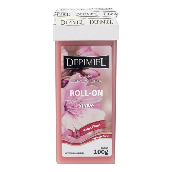 Cera Depilatoria Roll-On Suave Depimiel 100g