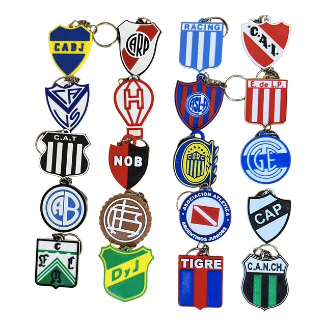 Llaveros Del Futbol Argentino / Afa / Superliga X 20 Unid