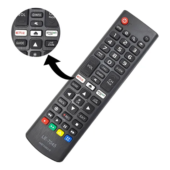 Controle Remoto Para LG Tv 32lk615bpsb Akb75375604
