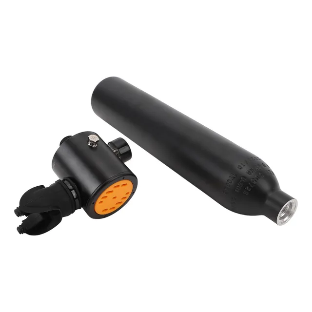 Mini Tanque Buceo Portatil 0.5l Manometro Para Seguro Suave