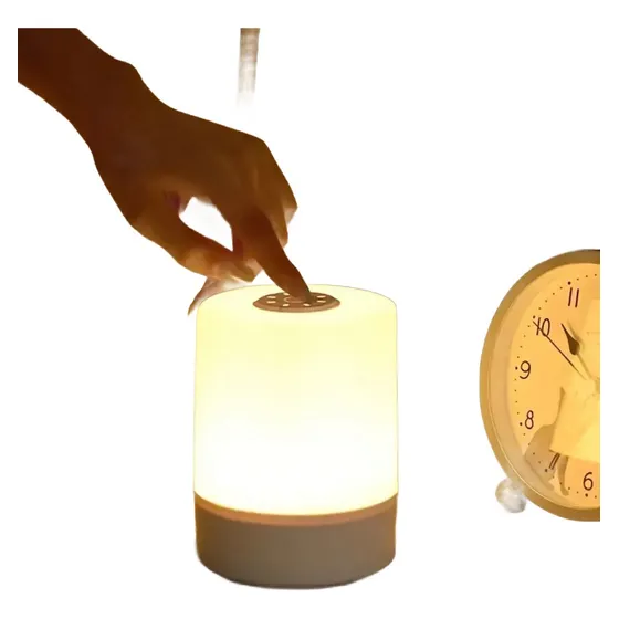 Lampara De Mesa Touch Táctil 3 Tonos De Luz Lampara Nochero
