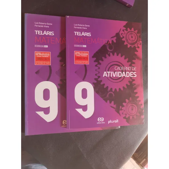 Telares Matemática 9 Ano - Livro Do Professor - Luiz Roberto Dante / Fernando Viana - Português - Ática - Mole - Volume 9.