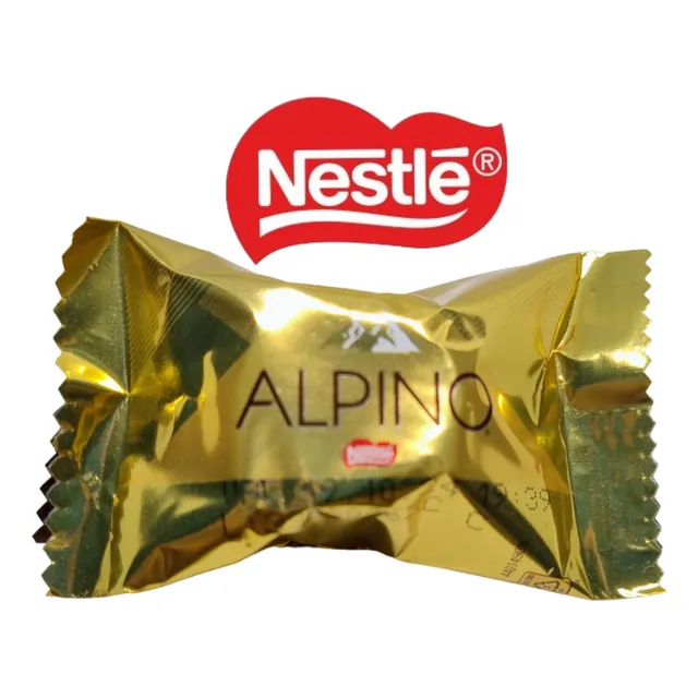 Bombom Alpino Nestlé Kit Com 39 Bombons Chocolate Aprox.500g