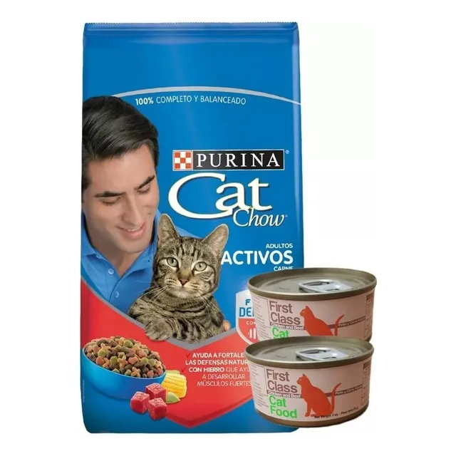 Cat Chow Adulto 8kg+2 Paté+envios